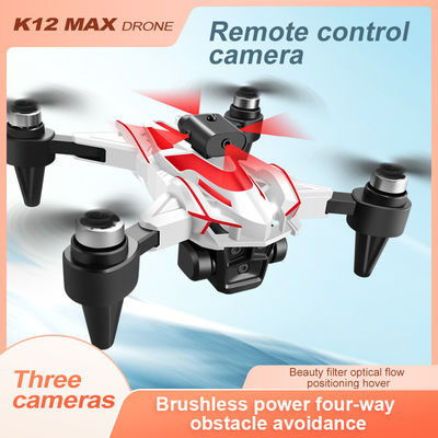 2.4G Frecuencia K12 Max Drone Wifi FPV RC Drones con control remoto Video Quadcopter juguete y tres Pro 4K HD cámara