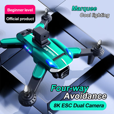 K8 Pro Drone con cámara dual 4k Wifi Fpv Posicionamiento de flujo óptico de cuatro vías Evitación de obstáculos Dron Rc Quadcopter