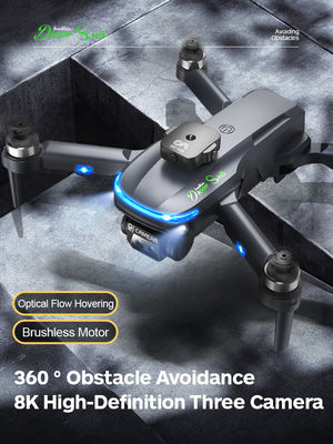S118 Drone con cámara doble 4k 5g Wifi 360 Evitación de obstáculos Fpv Motor sin escobillas Rc Quadcopter Mini Drone profesional