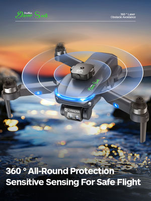 S118 Drone con cámara doble 4k 5g Wifi 360 Evitación de obstáculos Fpv Motor sin escobillas Rc Quadcopter Mini Drone profesional
