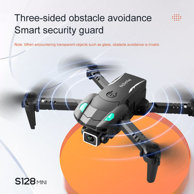 Tiempo de vuelo máximo S128 Mini Drone 4K portátil con doble cámara Evitación de obstáculos Despegue aterrizaje Wifi Rc Drone