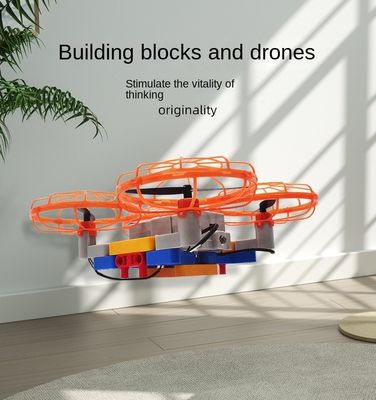 Drone de doble forma con 360 grados Flip Función de ensamblaje de bloques de construcción