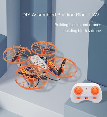 Drone de doble forma con 360 grados Flip Función de ensamblaje de bloques de construcción