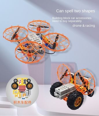 Drone de doble forma con 360 grados Flip Función de ensamblaje de bloques de construcción