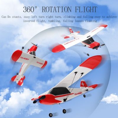 Fx Hobby Fx9603 6 Eje Giroscopio Epp Rtf sin cepillo Aerobática de larga distancia Entrenador de control de radio Rc Modelo de avión para adultos Niños