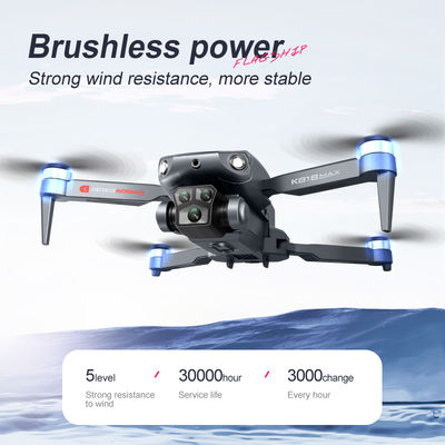 K818max 360 grados Flip Drone Profesional 4k Evitación de obstáculos Fpv Wifi Cámara eléctrica para operadores intermedios 122 g