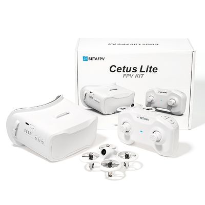 Transmisor LiteRadio 3 ELRS y gafas VR03 para una emocionante experiencia de carreras FPV en Betafpv Cetus X RTF FPV Kit