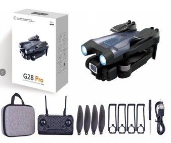 Fotografía de paisajes HUGTEC G28Pro Drone de rotación de velocidad con mando a distancia impermeable y tamaño de cartón de 46.5 * 47.5 * 54