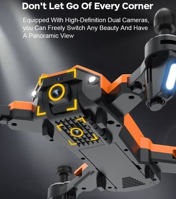 HUGTEC DM96 Drone de vuelo nocturno con Led Largo tiempo de vuelo e88 Una llave de despegue / aterrizaje Drone Educación para el estudio de la educación