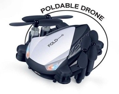 Tiempo de carga de 30 MIN Mini Drone plegable Dm92 para entrenamiento y competición Alimentado por electricidad