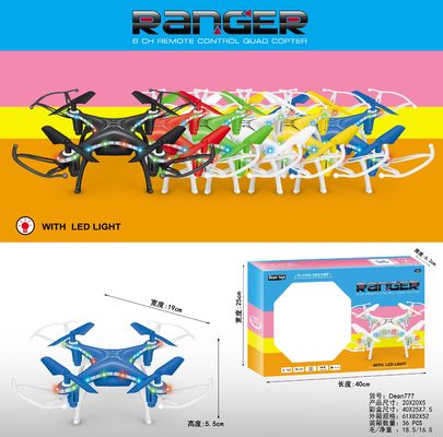 Dean777 Mini Helicóptero Profesional Avión Indoldable Juguete Control Remoto Drone Wi-Fi Captura de video Resolución ninguna