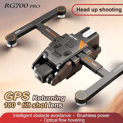 Drones para principiantes Rg700 Pro Mini Drone con cámaras dobles y transmisión de video en tiempo real Fpv Drone Rc Quadcopter con 4k Hd para adultos