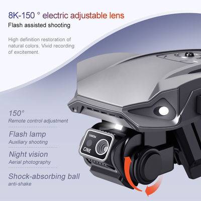2.4g Wifi Fpv Flujo óptico de disparo Drone sin escobillas Drones principiantes con transmisión de imagen de 5KM y altura de vuelo fija