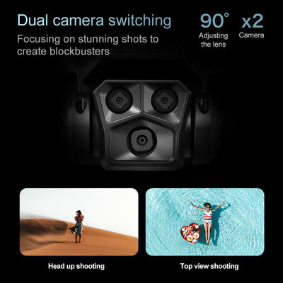 Lu900 Mini Drone 4k Drone de doble cámara con 5g Wifi Fpv Abs juguetes de control remoto 100m distancia de transmisión de imagen Sí Giroscopio