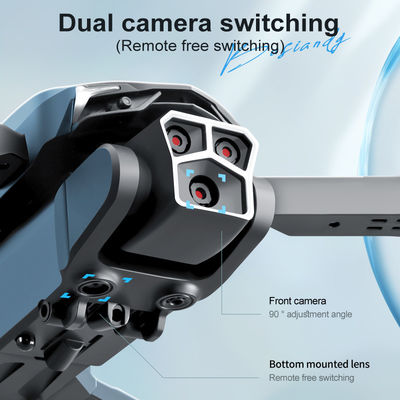 Comenzante Drone de afición con cámara 480p 30m Wifi Transmisión de imagen Flow óptico Waypoint Drone volador Evitación de obstáculos Mini avión