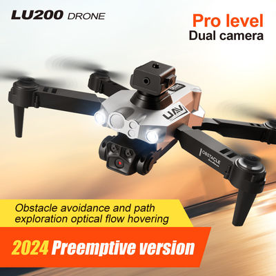 Lu200 Gesto Video Drone Juego Evitación de Obstáculos 360 grados Volte 2.4g Wifi Fpv Selfie Drone Plegable Uav Cuadricóptero Aéreo