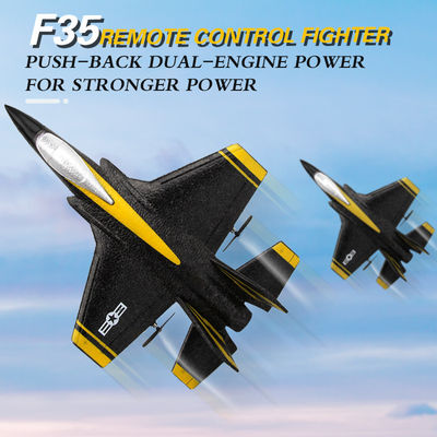 2.4G 2CH Fx635 Ala fija EPP espuma RC planeador avión F35 RTF modelo de avión de control remoto con batería de controlador AA * 2
