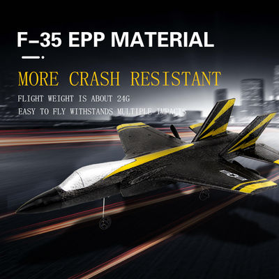 2.4G 2CH Fx635 Ala fija EPP espuma RC planeador avión F35 RTF modelo de avión de control remoto con batería de controlador AA * 2