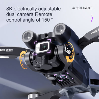 Mini Drones de juguete Rc Quadcopter Drones giroscópticos Tiempo de carga 60 minutos K103 Pro Gps sin escobillas Aerial con evitación de obstáculos