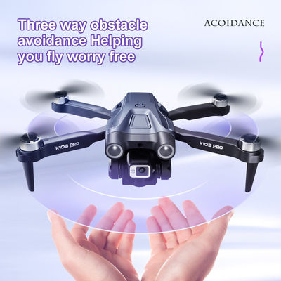 Mini Drones de juguete Rc Quadcopter Drones giroscópticos Tiempo de carga 60 minutos K103 Pro Gps sin escobillas Aerial con evitación de obstáculos