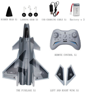 2.4g Fx9630 6 Eje Giroscopio Epp espuma J20 Rc planeador Avión de ala fija control remoto al aire libre Rc avión Aviones juguetes de vuelo