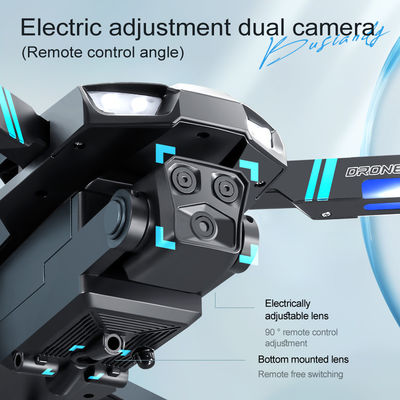 Drones principiantes Posicionamiento de flujo de tres ejes Mini Drone plegable sin escobillas con evitación de obstáculos infrarrojos y cámara 4k