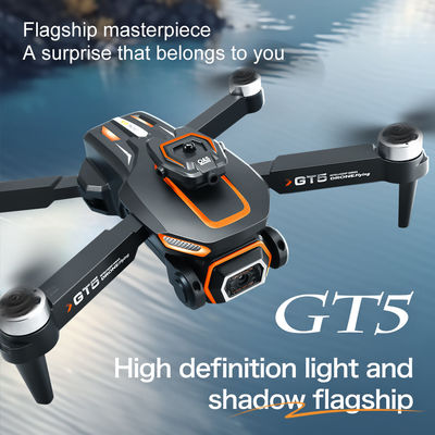 Drones para principiantes Gt5 Evasión de obstáculos Mini Drone 14min Drone volador Smartphone 480p 720p Hd Fotografía aérea 2.4g Wifi Fpv Selfie Drone