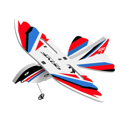 Tiempo de carga de 40 minutos 2.4g 2ch espuma de pájaro Epp W luz LED intermitente material resistente a la caída vuelo Rc vuelo planeador avión para 8 a 13 años de edad