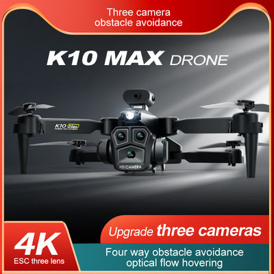 Drone de flujo óptico con cámara triple 4k Wifi Fpv Estabilizador de cámara para principiantes Evitar obstáculos RC Quadcopter 2.4G