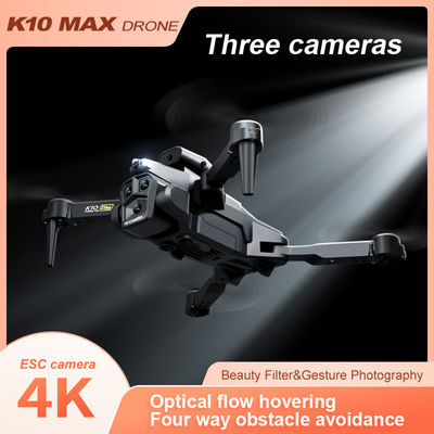 Drone de flujo óptico con cámara triple 4k Wifi Fpv Estabilizador de cámara para principiantes Evitar obstáculos RC Quadcopter 2.4G