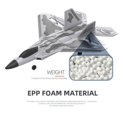 F22 Rtf Epp Foam Jet Avión de control remoto Rc Avión de combate Juguete Rango de edad 8 a 13 años Distancia de control Aproximadamente 200 metros