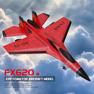 FX620 2.4GHz 2 canales espuma RC avión modelo planeador RC avión a reacción con tiempo de carga de 60 minutos y 3.7V 150mAh batería