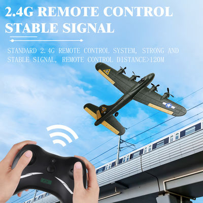 Experimenta la emoción de volar con Fx817 Aviones de espuma de control remoto Modelo de ala fija Planador B17 Bombarderos Aviones de juguete