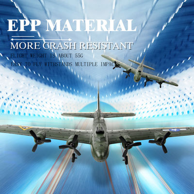 Estado de ensamblaje Ready-to-Go Planeador de espuma juguete de regalo juguetes Fx-817 modelo de avión B17 bombardero control remoto exterior ala fija