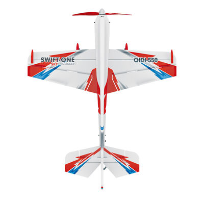 Trainstar RC Avión planeador EPP Entrenador de espuma Warbird Ala fija RTF Una llave U Girar Fuente de energía eléctrica 140g 2.4GHz 4CH