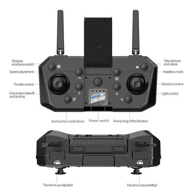 Molde privado Sí GW 14 HUGTEC W14HW 1080P Hd Live View Drone UAVPara aventuras al aire libre Drone con función de ajuste de velocidad