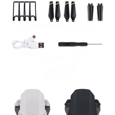 Tamaño de paquete único CM 22.7X8X18.5 HUGTEC Dm97 E88 PRO Drone de posicionamiento óptico del flujo Aplicación controlada 360 Flip Plástico