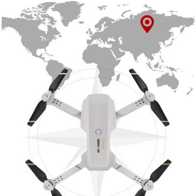 Tamaño de paquete único CM 22.7X8X18.5 HUGTEC Dm97 E88 PRO Drone de posicionamiento óptico del flujo Aplicación controlada 360 Flip Plástico
