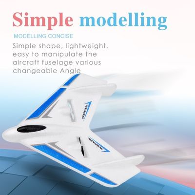 Resolución de captura de video 4K UHD Control remoto duradero Avión juguete espuma de ala fija planeador de avión RC modelo de avión