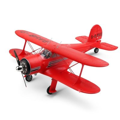 Estado de ensamblaje listo para funcionar A300 Beech D17s 3d 6g 2.4g 4ch Avión RC con biplano giroscópica y motor eléctrico de espuma sin escobillas