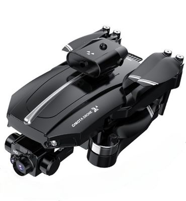 BLACK HUGTEC W21 Drone configuración de cámara personalizable y grabación de video con un solo toque para un tiempo de vuelo máximo de 10-20 minutos