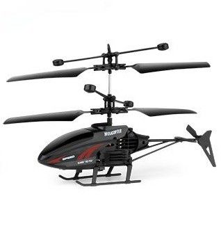 19X4X11 CM HUGTEC F370 Helicóptero de detección de gestos de juguete ligero con giroscopio