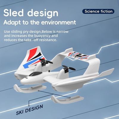 Rc Hydroplane Avión Juguetes Jet Ala fija 2.4g Control remoto Planador de espuma Modelo de avión Avión Rc para 8-13 años de edad