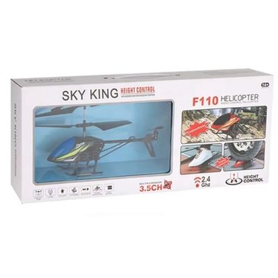 Helicóptero de juguete F110 3.5 canales 2.4Ghz Helicóptero de control remoto Mini Rc Helicóptero de captura de video al aire libre Resolución nula