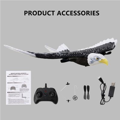 Material EPP Rc Epp Avión Bm18 Ancho de alas Águila Aviones 2.4g Control por radio Control remoto Hobby Planador Avión Espuma Niños juguetes Para niños