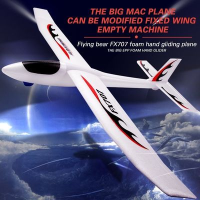 Tipo de avión no tripulado sí 2024 2,4 GHz Fx707 Avión Rc Avión 2ch Epp Artesanía Control remoto Avión eléctrico Rc divertido planeador Avión