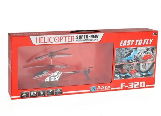 3.5 Canales F320 Helicóptero girando izquierda-derecha hacia adelante-atrás Volando juguete altura de retención Helicóptero con envíos rápidos