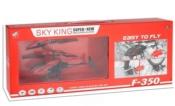 Helicóptero de acrobacias 3D Flip Helicóptero de control de precisión F350 Helicóptero de juguete con un rendimiento de vuelo estable y un tiempo de carga de 20 minutos