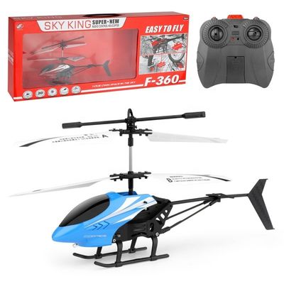 F360 2.4Ghz Antiinterferencia Helicóptero principiante a Pro Helicóptero juguete aéreo en miniatura 6 * AA batería del controlador
