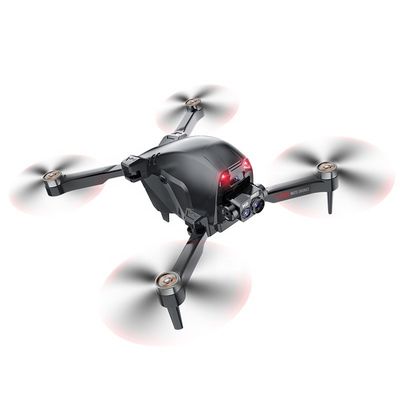 12 MIN tiempo remoto Fpv Drone con cámara doble 4k Evitación de obstáculos Lente ajustable Una llave Control Wifi de despegue / aterrizaje de la aplicación